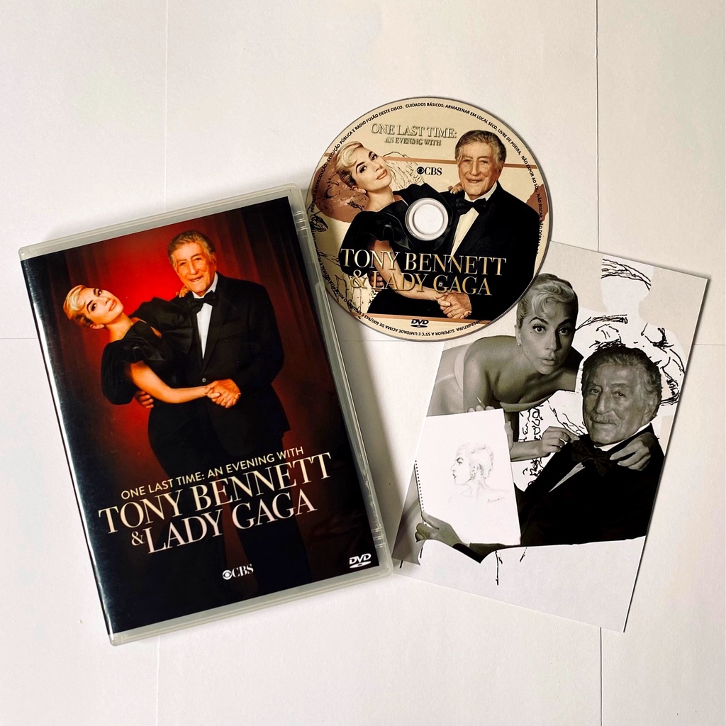 DVD Lady Gaga One Last Time An Evening With Tony Bennett & Lady Gaga Love For Sale 2021 - legendado