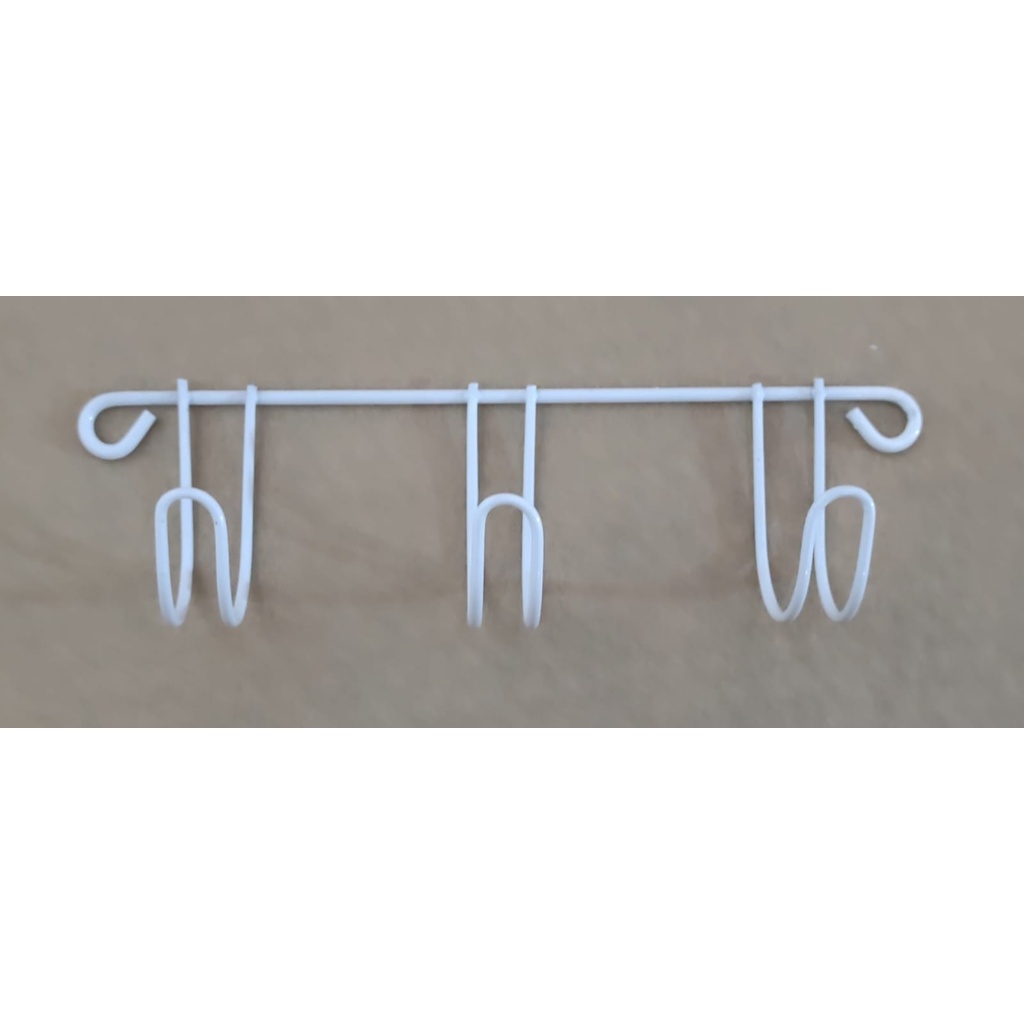 Cabide com 3 Ganchos BOLINHA em Oferta na Shopee