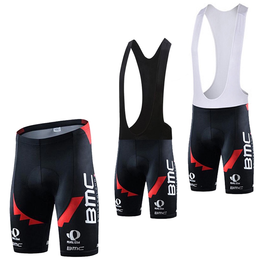 (COD) Em Estoque 2022 Ao Ar Livre BMC Ciclismo shorts Com Almofada 9D Bicicleta Bib Calças Justas Preto Verão De