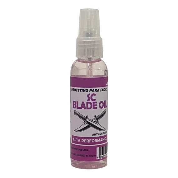 Sc Blade Oil Protetivo Ou Protetor De Facas Cutelaria 60ml em Oferta na Shopee