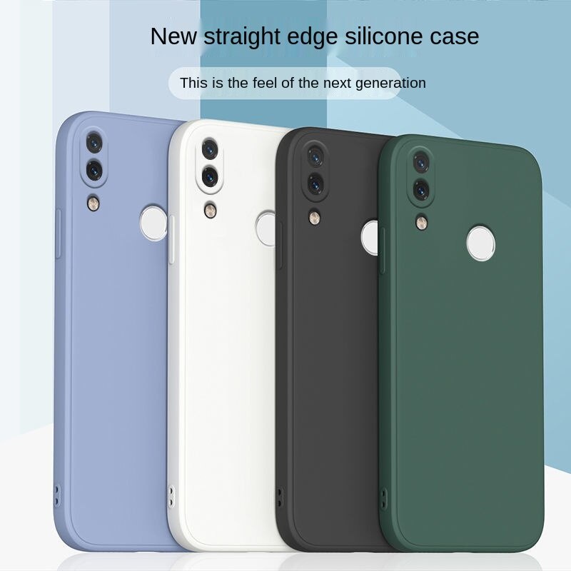 Capa Protetora De Celular Antiqueda Com Borda Reta Para Redmi Note 7 / Redmi Note 7 Pro