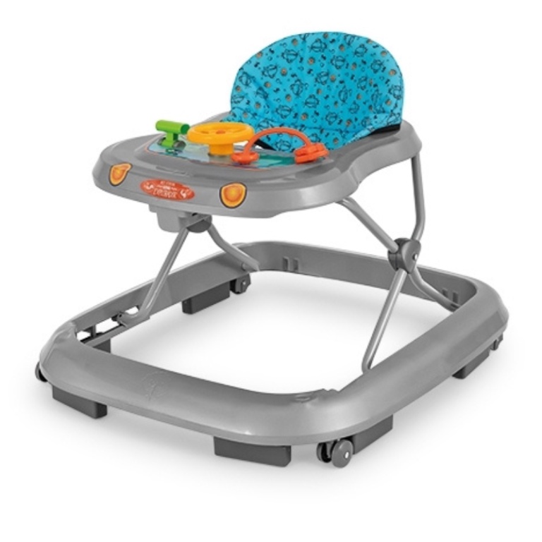 Andador Tutti Baby Acqua Explorador Cinza