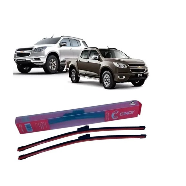 Jogo Palheta Limpador Parabrisa Gm Chevrolet S10 2012 2019