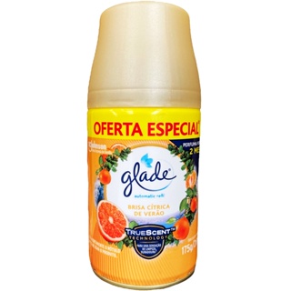 Refil Glade Automatic Brisa Cítrica de Verão Odorizador 269ml em Oferta na Shopee