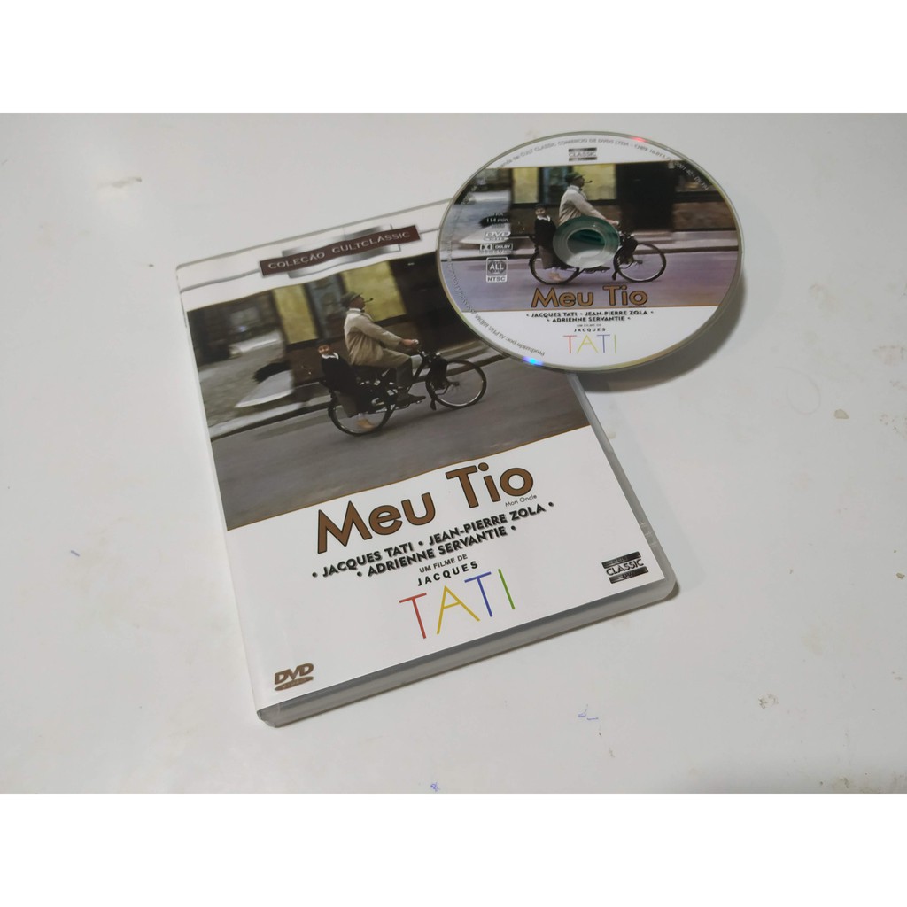 DVD MEU TIO (Mon Oncle 1958) Jacques Tati Original Seminovo