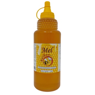 Mel Puro de Abelhas - Bisnaga 1 kg - Direto do Produtor