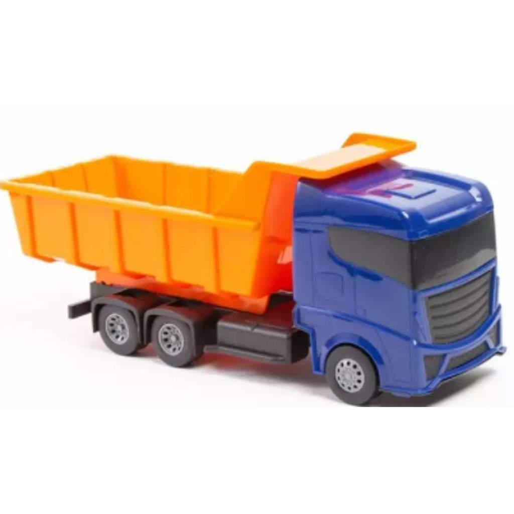 Caminhão Caçamba Super Frota 17cm Plástico - Caminhao de Brinquedo Plastico - Divplast