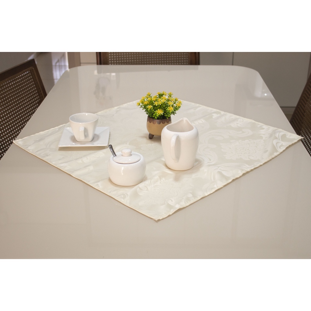 Toalha de Mesa Chá Cobre Mancha/Fogão Jacquard 45cm x 60cm Várias Cores em Oferta na Shopee