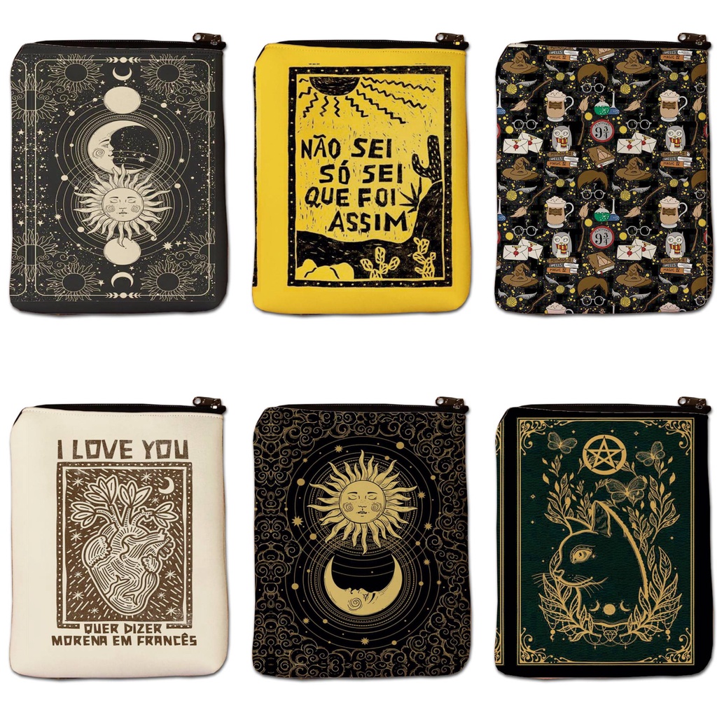 Book Sleeve Porta Livros em Neoprene Estampas 003
