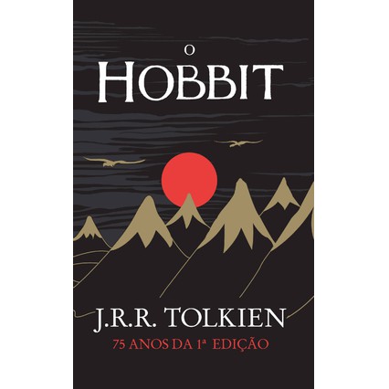 Livro O Hobbit: Edição Comemorativa 75 Anos, otimo estado, usado, nosso sebo é beneficente à Causa Animal.