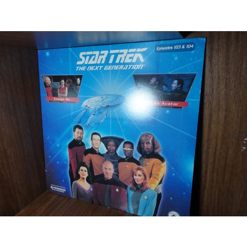 Jornada nas Estrelas / Star Trek: The Next Generation Ep. 103 & 104 - Laserdisc