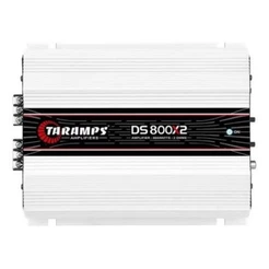 Módulo Taramps Ds800x2 800w Rms Amplificador 2 Ohms 2 Canais