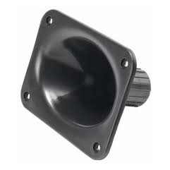 Corneta Lc 05 Cone De Corneta Retangular Pequeno Preta em Oferta na Shopee