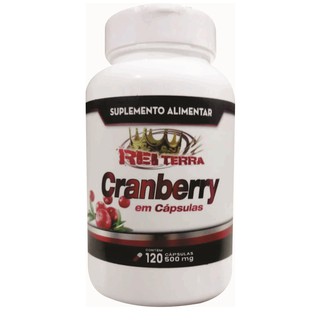 Cranberry 500mg 120 Cápsulas - Rei Terra