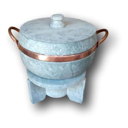 Kit De Founde (rechaud  E Panela De Pedra)