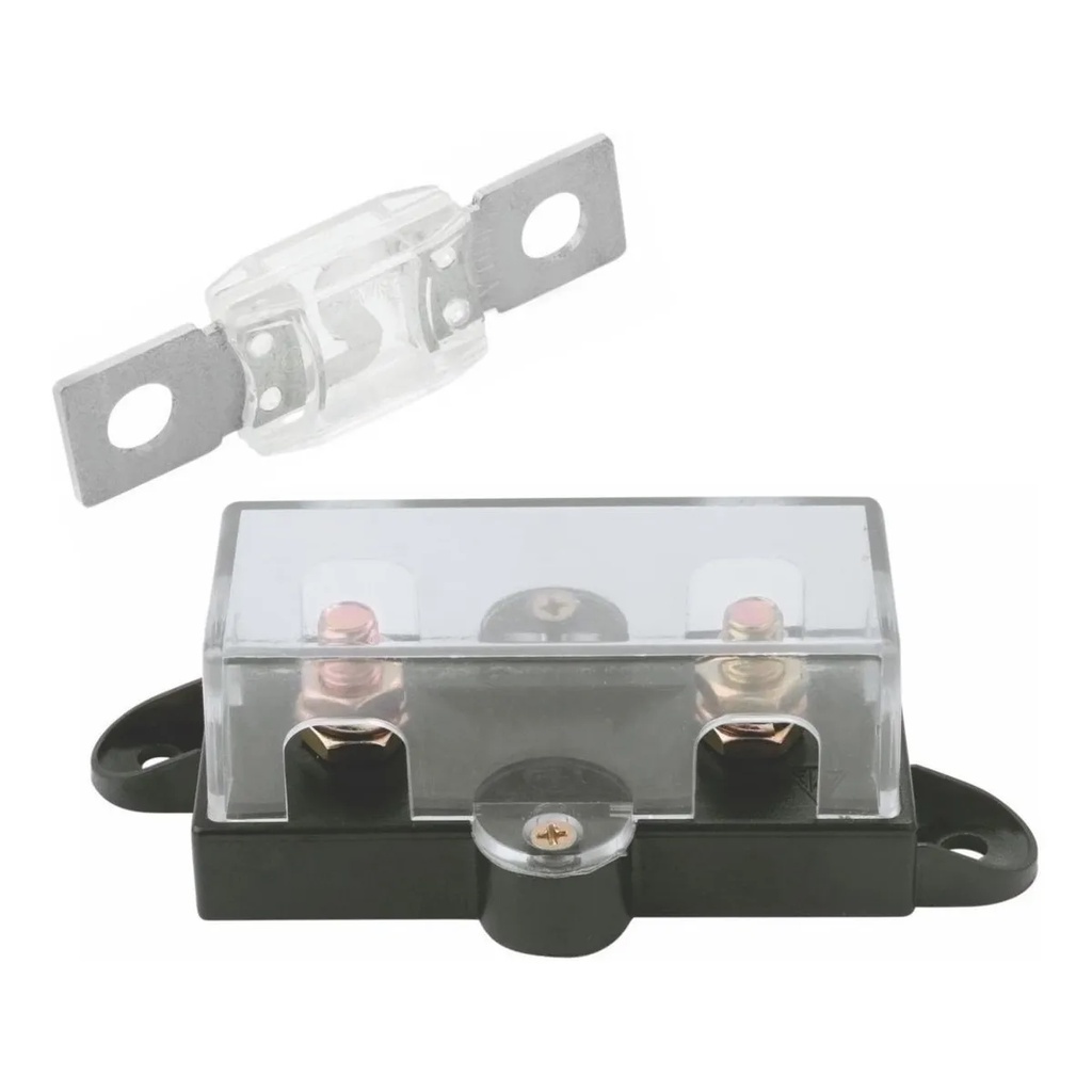 Porta Fusivel Som Permak MEGA Automotivo + Fusivel 225amp | Shopee Brasil