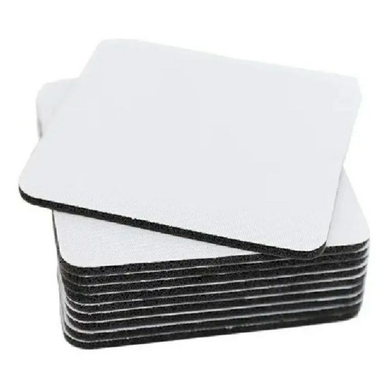 100 Porta copo em neoprene - Bolacha de chopp Quadrado para sublimação.