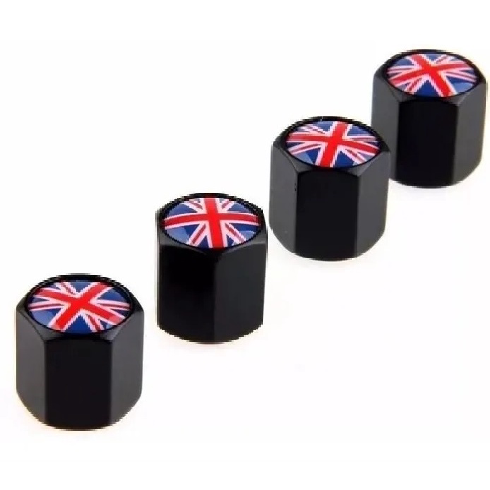 4 Bico Pneu Land Rover Range Rover Mini Cooper Mercedes Bmw preto