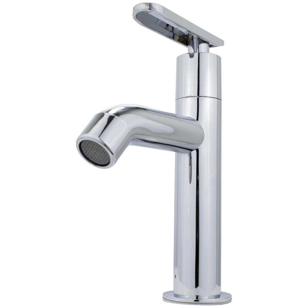 Torneira Lavatório Banheiro Cascata Cromada Modelo Slim