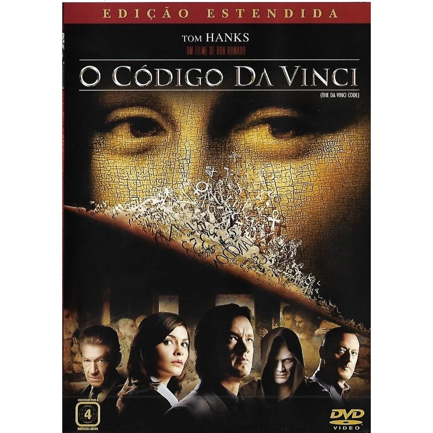 Dvd - O Código Da Vinci - Tom Hanks - Edição Estendida