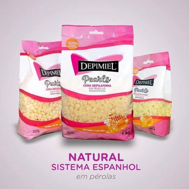 Cera Depilatória Depimiel Em Pérolas Pearls