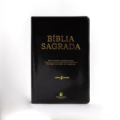Bíblia Sagrada NVI | Letra Normal | Leitura Perfeita | Índice | PJV | Couro Soft | Preto