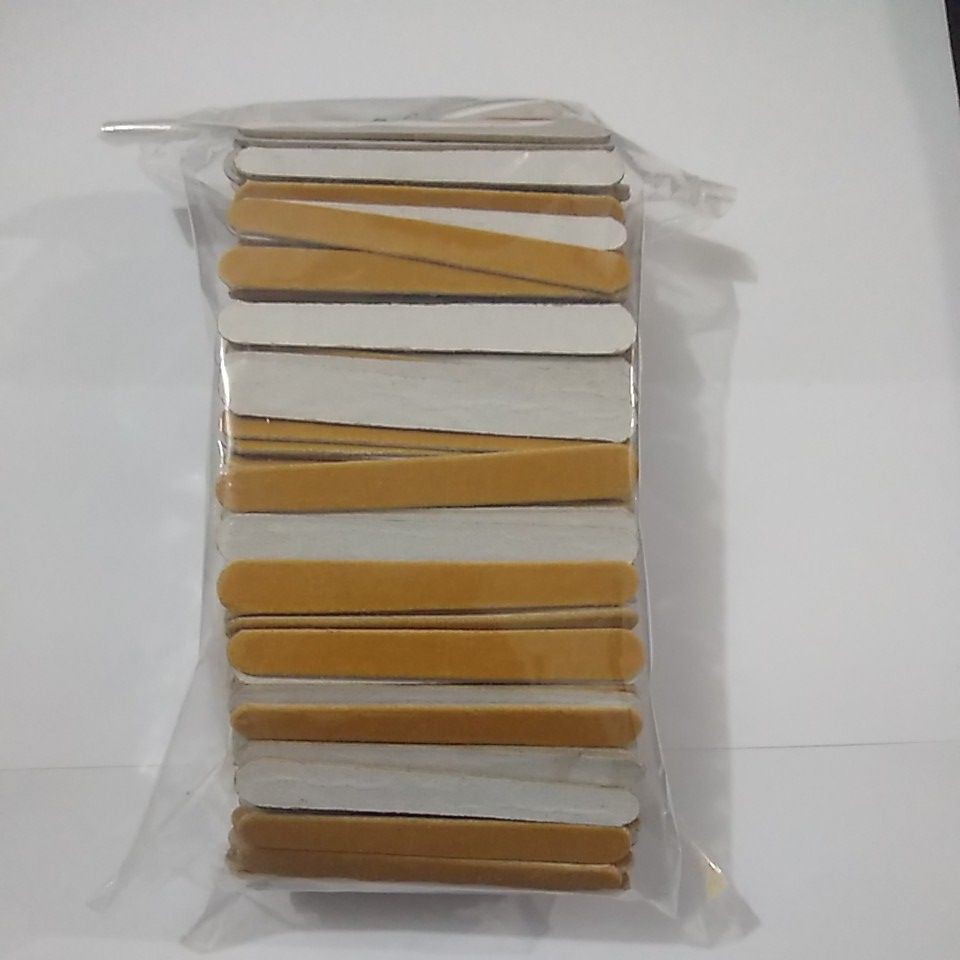 Mini lixa parda com 500 unidades. em Oferta na Shopee