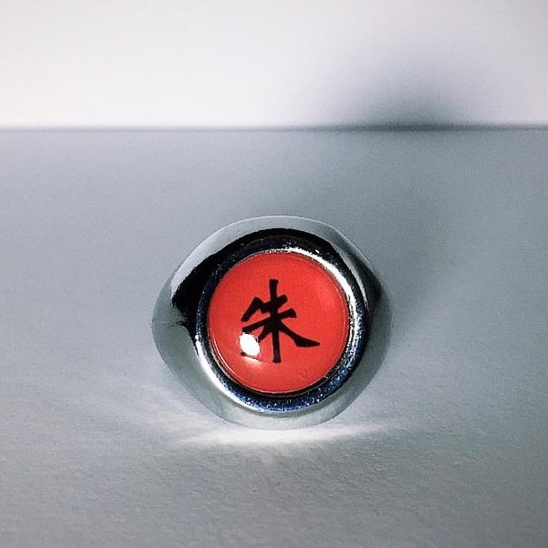 Anel Akatsuki Itachi Itachi Ring Akatsuki Naruto Shopee Brasil 7253