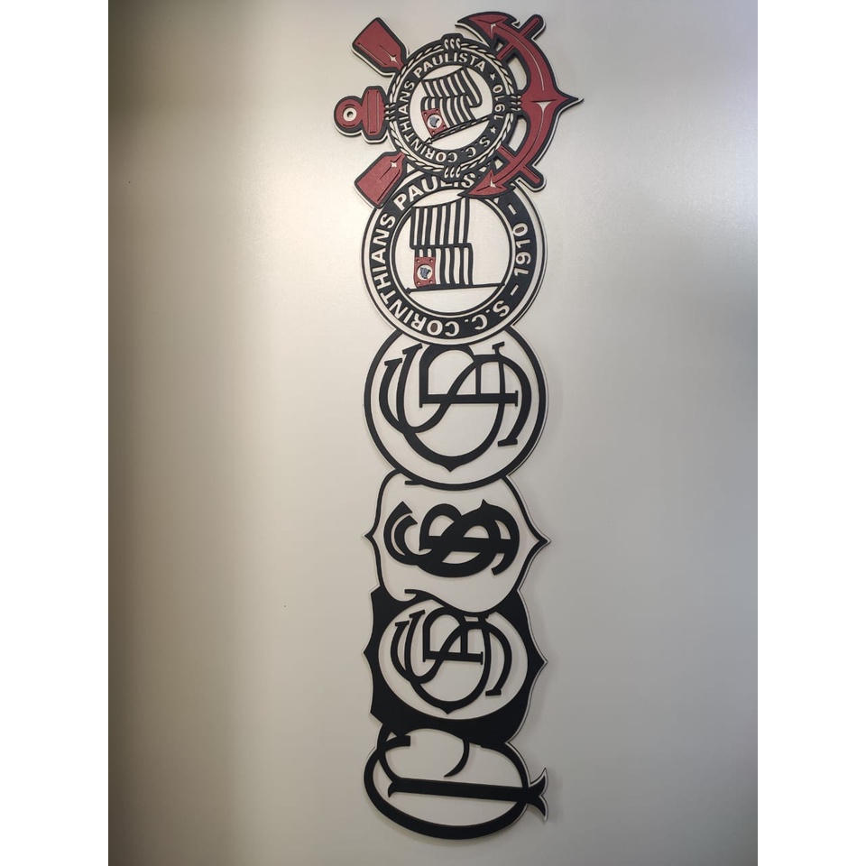 Quadro Decorativo Corinthians 3d