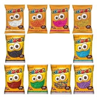 Confete Chocolate Coloreti Colorido 300g - Jazam / ESCOLHA SUA COR em Oferta na Shopee