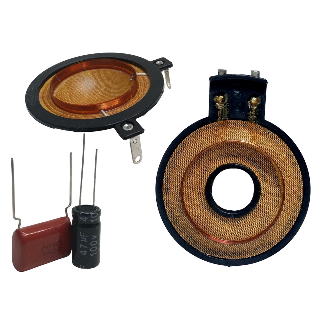 Kit Reparo Driver HDI320 e Reparo Tweeter HI 320 e Capacitor