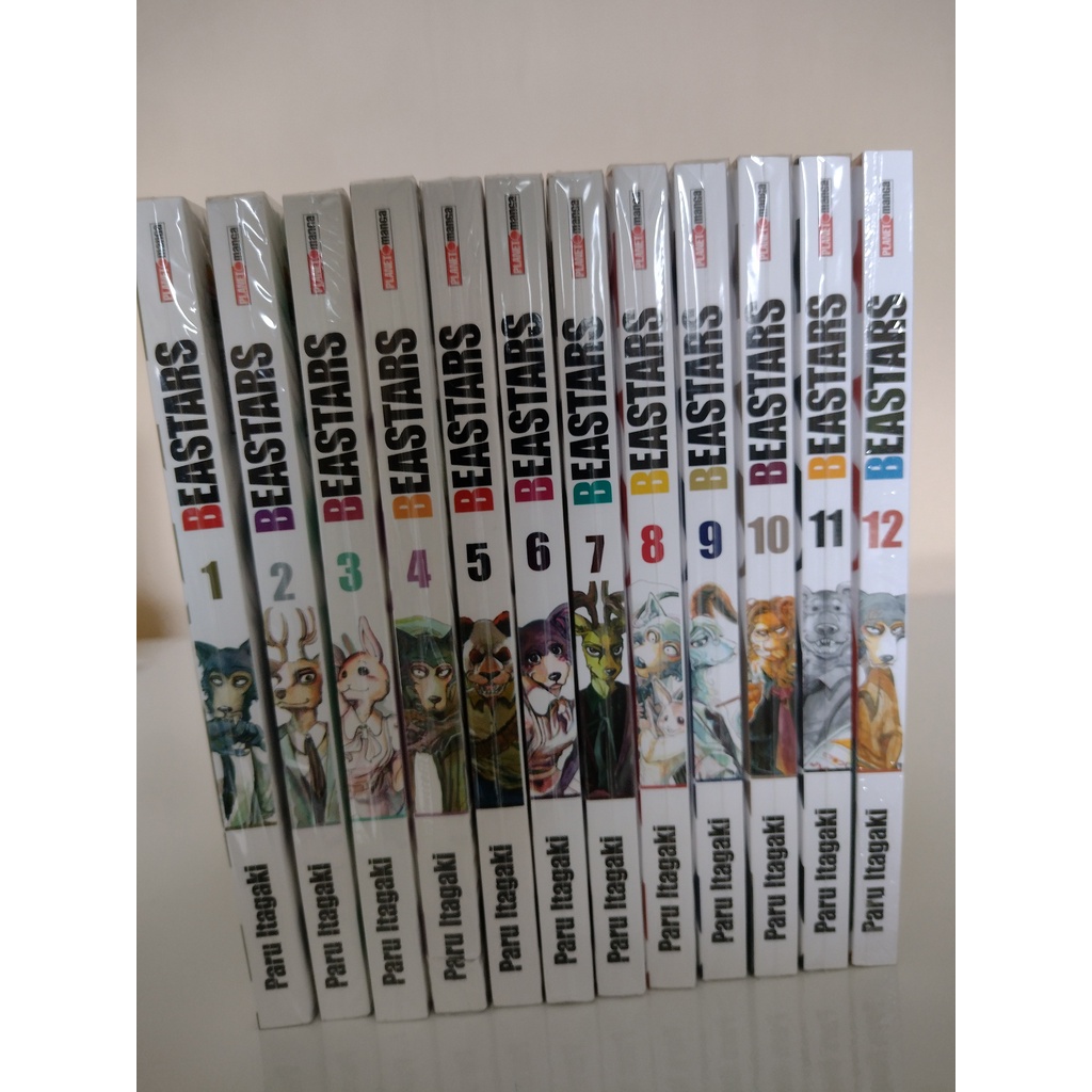 Beastars Vol 01 Ao Vol 12 Shopee Brasil