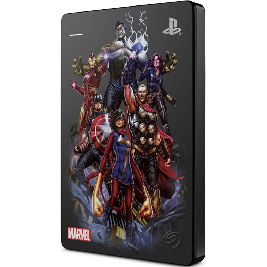 HD Externo Seagate GameDrive PS4 Avengers, 2TB, Avangers Assemble - STGD2000104