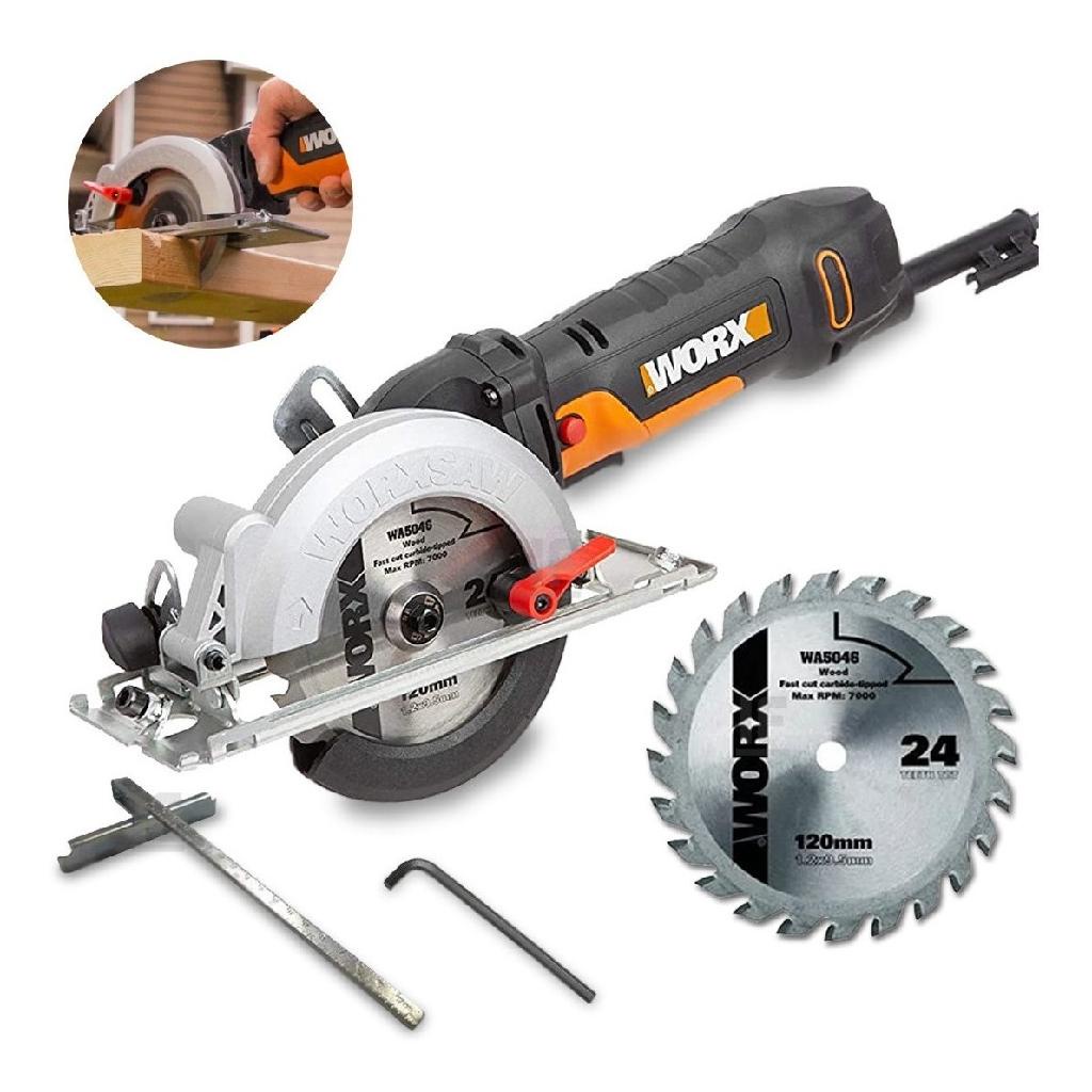 Serra Circular Worxsaw 480w Wx439  + Serra guia 127v Worx