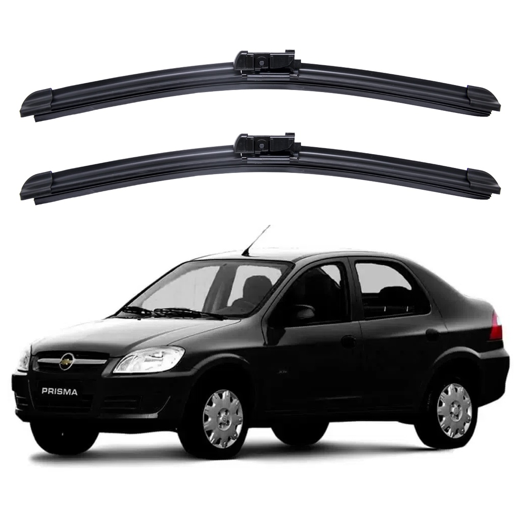 Par Palheta Limpador Para-brisa Dianteiro GM Chevrolet Prisma 2006 A 2012 Kit em Oferta na Shopee