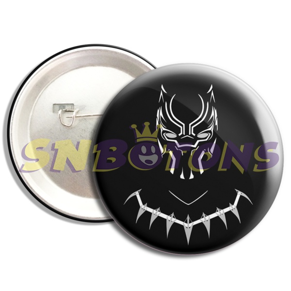 Botons - Botton Pantera Negra - ( Bottons Marvel ) - Pin Broche ...
