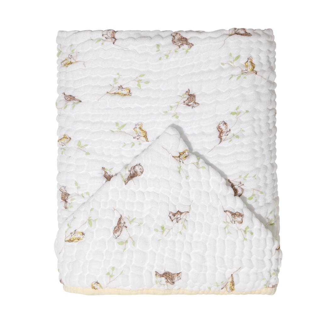 Toalha de Banho Soft Bamboo Mami com Capuz 3 CAMADAS de tecido 1,10x85cm Papi