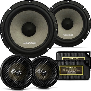 Kit Duas Vias 6 Audiophonic 130w Rms Ks6.2 Crossover Tweeter