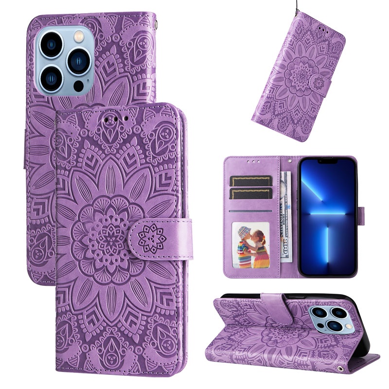 Capa Flip De Girassol Para Samsung Galaxy A08 A07 A06 A18 A17 A16 A15 A14 A27 A57 A37 A56 A36 A26 A54 A55 Moda Kickstand