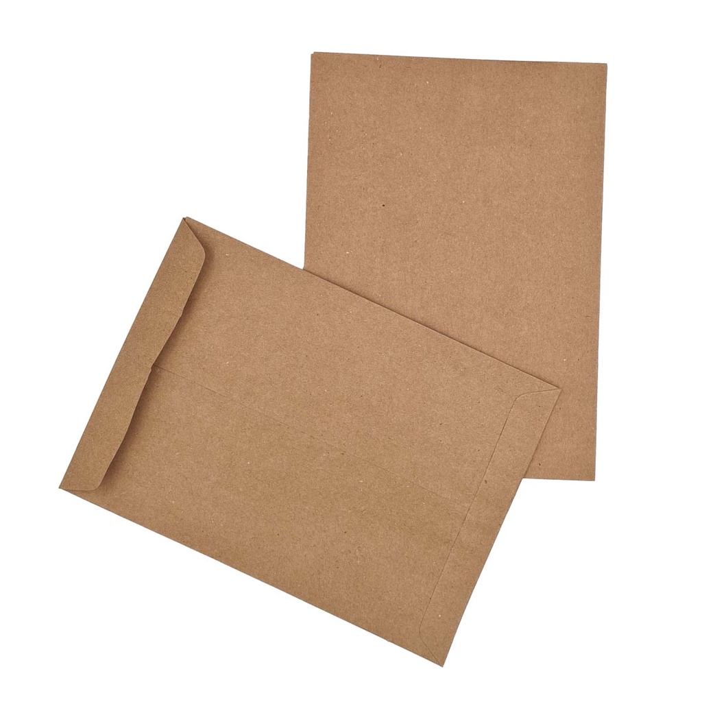 100 Envelope Saco kraft Natural 80g 162x229 meio A4 Foroni Shopee Brasil