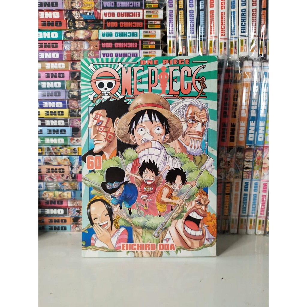 Manga One Piece Volume 60 Lacrado Shopee Brasil