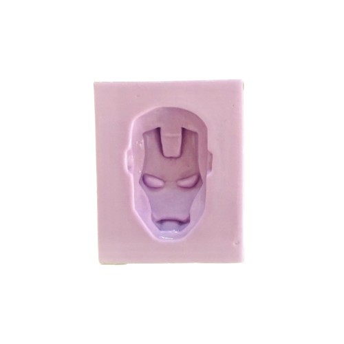 Molde De Silicone Homem De Ferro Confeitaria Biscuit F514