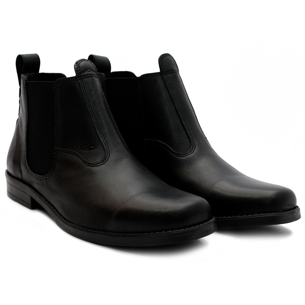 Bota Botina Coturno Roça Texana Country Cowboy Passeio Trabalho Masculina Couro Legitimo Nobre Barato Oferta Promoção