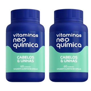 02 unidades Suplemento Alimentar Cabelos e Unhas Centro Labs Neo Química 60 Cápsulas cada em Oferta na Shopee
