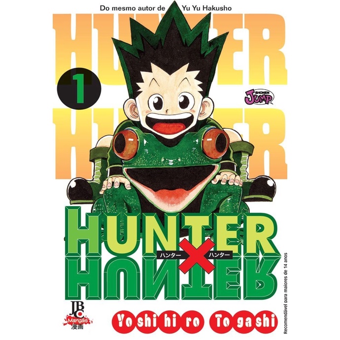 Manga Hunter X Hunter Volumes 1 A 10 Lacrado Shopee Brasil