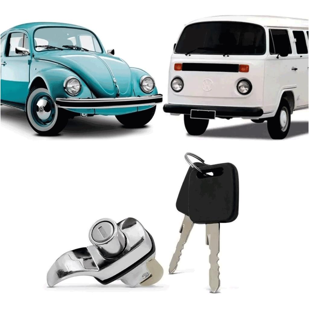 Macaneta Externa Tampa Do Motor Fusca Kombi 67 A 97 Cromada em Oferta na Shopee