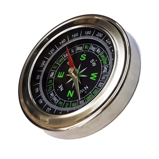 Bússola Profissional Metal Bolso Militar Aviação Escoteiros Sobrevivencia Montanhismo Camping Caça Trilha Pesca em Oferta na Shopee