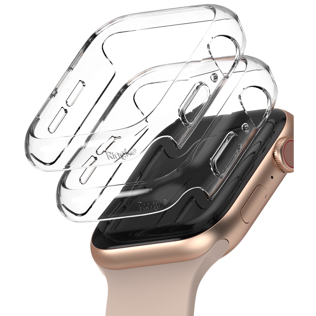 Ringke Slim Para Apple Watch 6 5 4 SE (3/2/1) 44mm 40mm Capa Dura Leve E Resiste