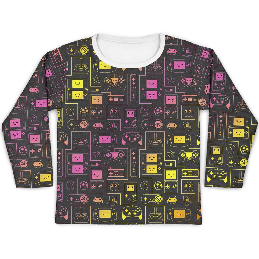 Blusa Feminina Manga Longa Infantil Menina Proteção Solar+50 Girl Play MiniBoo