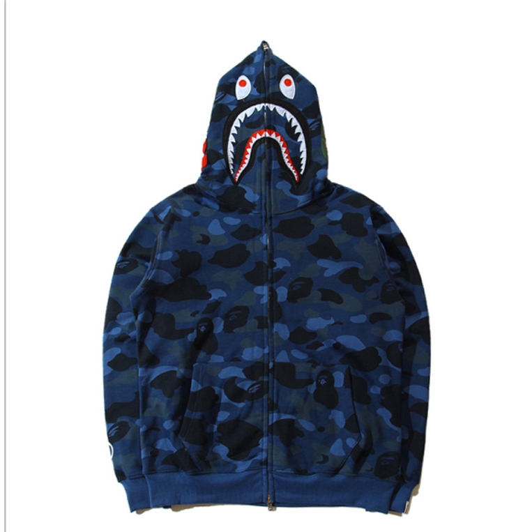 moletom bape shark camuflado